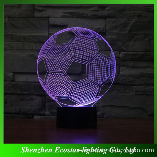 Novelty 3D Led Table Football Night Light